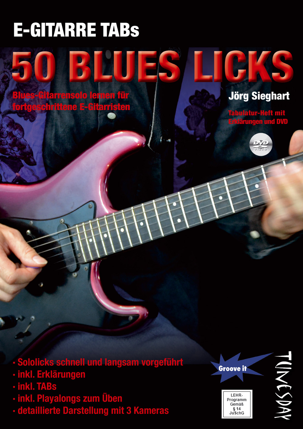 E-Gitarre TABs - 50 Blues Licks - Blues-Gitarrensolo lernen fÃ¼r